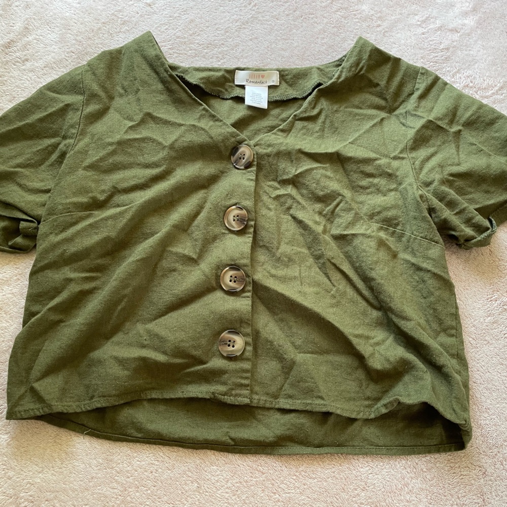 Womens Button Up